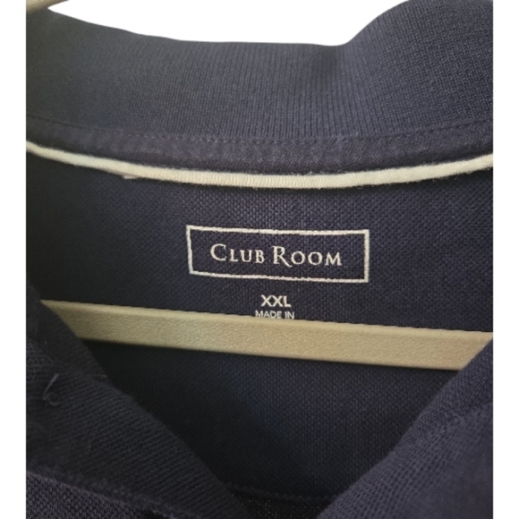Club Room Navy Polo Shirt - Picture 2 of 9
